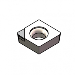 Worldia - CC Type Polycrystalline Diamond (PCD) Turning Insert - 80°