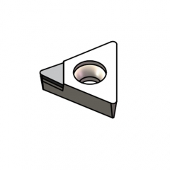 Worldia - TC Type Polycrystalline Diamond (PCD) Turning Insert - 60°