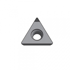 Worldia - TP Type Polycrystalline Diamond (PCD) Chip-breaker Insert - 60°