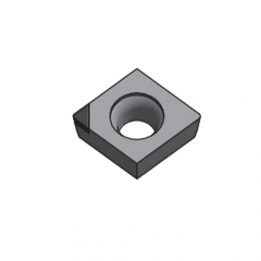 Worldia - CC Type Polycrystalline Diamond (PCD) Chip-breaker Insert - 80°