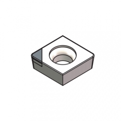 Worldia - CC Type PCBN Turning Insert for cast iron- Positive 80°