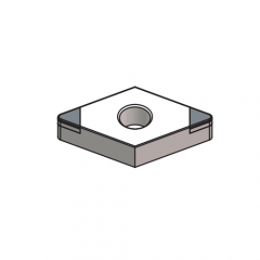 Worldia - DN Type PCBN Turning Insert for cast iron- Negative 55°