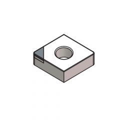 Worldia - CN Type PCBN Turning Insert for cast iron- Negative 80°