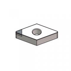 Worldia - DN Type PCBN Turning Insert for cast iron- Negative 55°