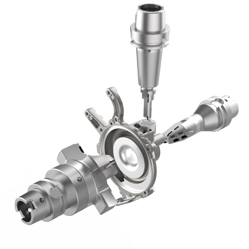 Turodompývač Housing Obrábkový kus & Nástroje