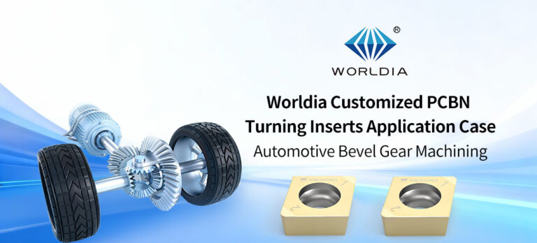 Automotive Bevel Gear Machining Worldia Customized PCBN Turning Inserts Application Case_01